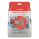 Canon CLI-571XL CMYK (0332C005), originální inkoust, CMYK, 4 x 11 ml + 50x PP-201