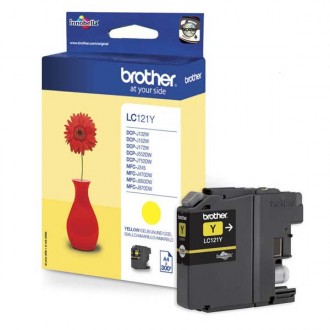 Inkout Brother LC-121Y na 300 stran