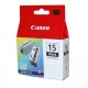 Canon BCI-15Bk (8190A002), originální inkoust, černý, 5 ml, 2-pack