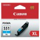 Canon CLI-551CXL (6444B001), originální inkoust, azurový, 11 ml, XL
