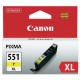 Canon CLI-551YXL (6446B001), originální inkoust, žlutý, 11 ml, XL