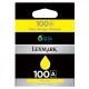 Lexmark 14N0922 (#100A), originální inkoust, žlutý, 200 stran