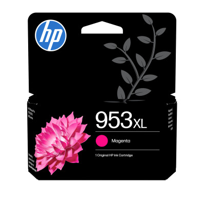 HP F6U17AE (953XL), originální inkoust, purpurový, 1600 stran
