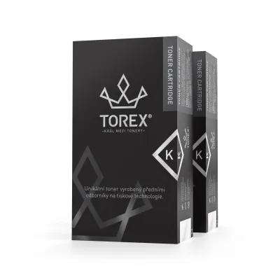 TOREX® toner kompatibilní s HP CB540AD (125A), černý, 2 × 2200 stran, 2-pack
