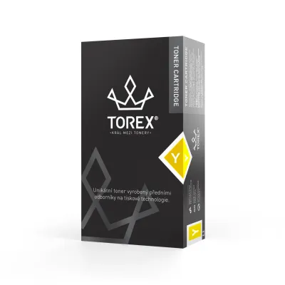 Oki C3300 (43459329), TOREX® toner, žlutý, 2500 stran