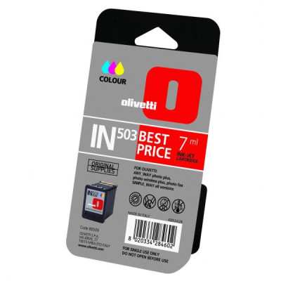 Olivetti B0509, originální inkoust, barevný, 7 ml