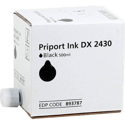Ricoh 893787 (817222), originální inkoust, černý, 5 x 500 ml