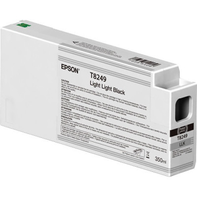 Epson T8249 (C13T824900), originální inkoust, světle světle černý, 350 ml