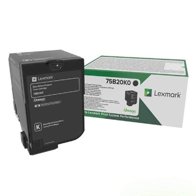 Lexmark 75B20K0 (75B0010), originální toner, černý, 13000 stran