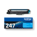 Brother TN-247C, originální toner, azurový, 2300 stran