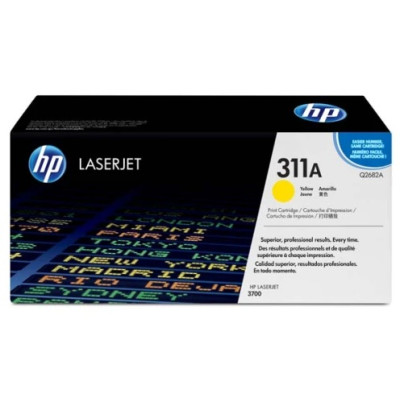 HP Q2682A, originální toner, žlutý, 6000 stran, VÝPRODEJ, náhradní obal