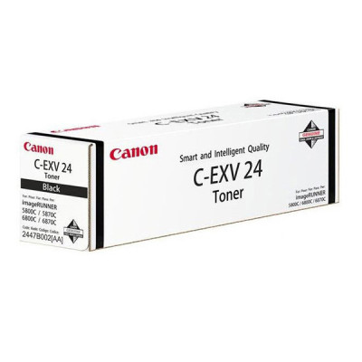 Canon C-EXV24Bk (2447B002), originální toner, černý, 48000 stran