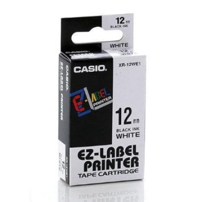 Casio XR-12WE1, originální páska