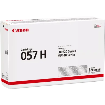 Canon 057H (3010C002), originální toner, černý, 10000 stran
