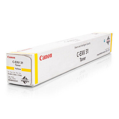 Canon C-EXV31Y (2804B002), originální toner, žlutý, 52000 stran