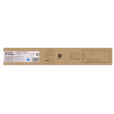 Sharp BP-GT20CB, originální toner, azurový, 5000 stran