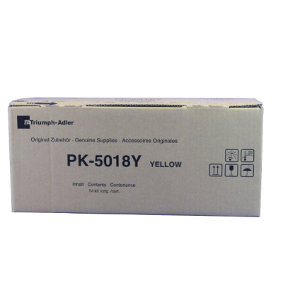 Triumph Adler PK-5018Y (1T02TWATA0), originální toner, žlutý, 11000 stran