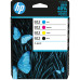 HP 6ZC74AE (912), originální inkoust, CMYK, 250/315 stran, 4-pack