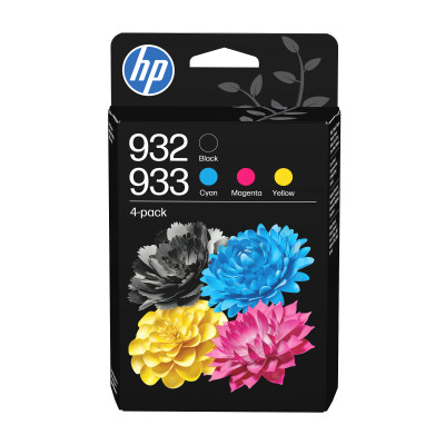 HP 6ZC71AE (932/933), originální inkoust, CMYK, 4-pack