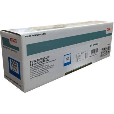 Oki ES5473 (46490623), originální toner, azurový, 6000 stran