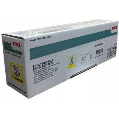 Oki ES5473 (46490621), originální toner, žlutý, 6000 stran