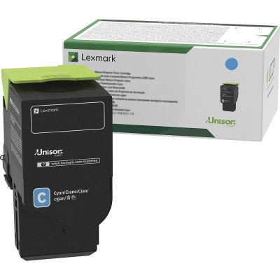 Lexmark C2310C0, originální toner, azurový, 1000 stran