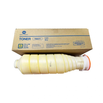 Konica Minolta TN-627Y (ACVV250), originální toner, žlutý, 219800 stran
