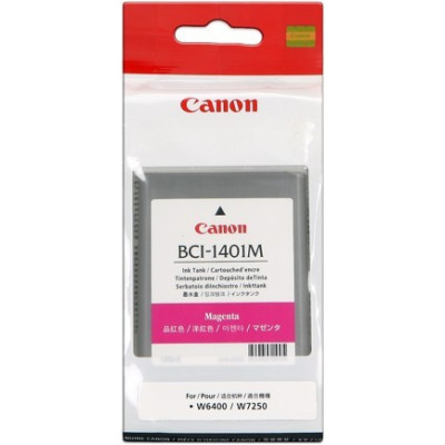 Canon BCI-1401M (7570A001), originální inkoust, purpurový, 130 ml
