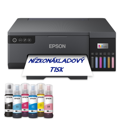 Inkoustová tiskárna Epson EcoTank L8050 (C11CK37402)