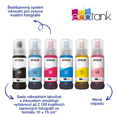 Inkoustová tiskárna Epson EcoTank L18050 (C11CK38402)