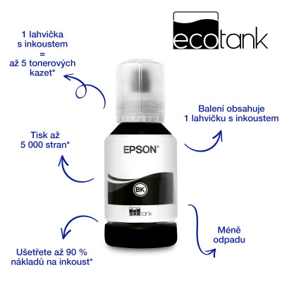 Inkoustová tiskárna Epson EcoTank M1100 (C11CG95403)