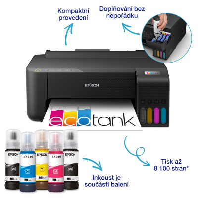 Inkoustová tiskárna Epson EcoTank L1270 (C11CJ71407)