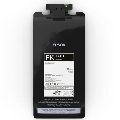 Epson T53F1 (C13T53F100), originální inkoust, photo černý, 1600 ml