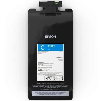 Epson T53F2 (C13T53F200), originální inkoust, azurový, 1600 ml