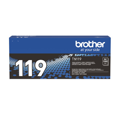 Brother TN119, originální toner, černý, 1 500 stran