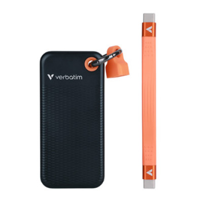 VERBATIM externí SSD 1TB Pocket USB3.2, 32193, oranžový