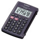 Casio Kalkulačka HL 820LV BK, černá, kapesní, osmimístná