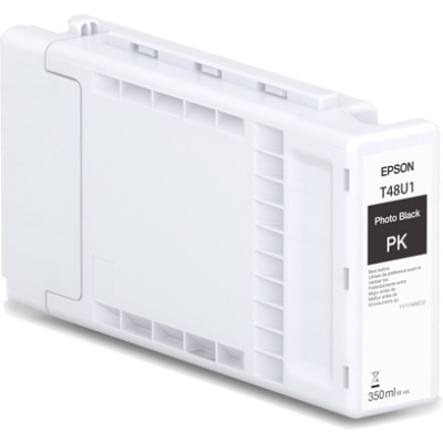 Epson T48U1 (C13T48U100), originální inkoust, photo černý, 350 ml