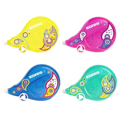 Korekční strojek Kores Scooter Classic Paisley - 4,2 mm x 8 m