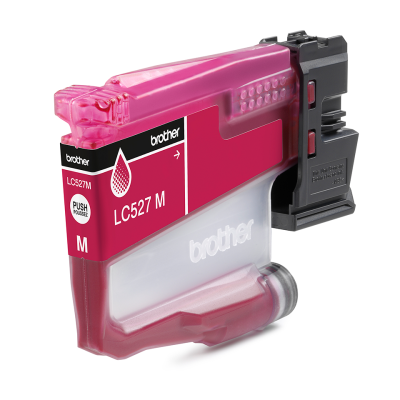 Brother LC-527M, originální inkoust, purpurový, 900 stran