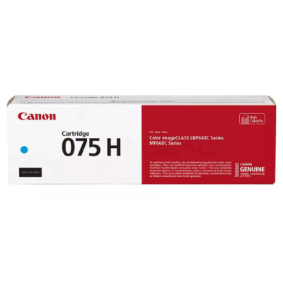 Canon 075HC (6368C002), originální toner, azurový, 2500 stran
