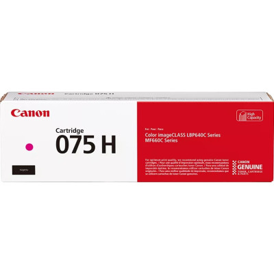 Canon 075HM (6367C002), originální toner, purpurový, 2500 stran