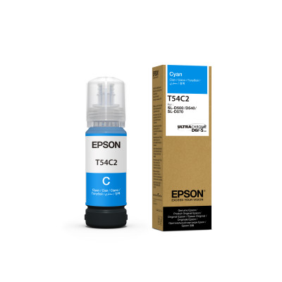 Epson T54C2 (C13T54C220), originální inkoust, azurový, 70 ml