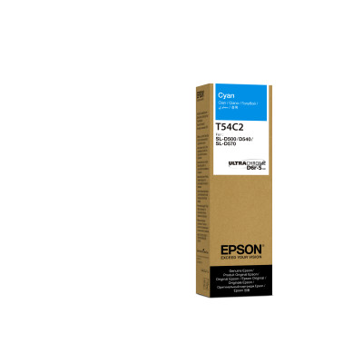 Epson T54C2 (C13T54C220), originální inkoust, azurový, 70 ml