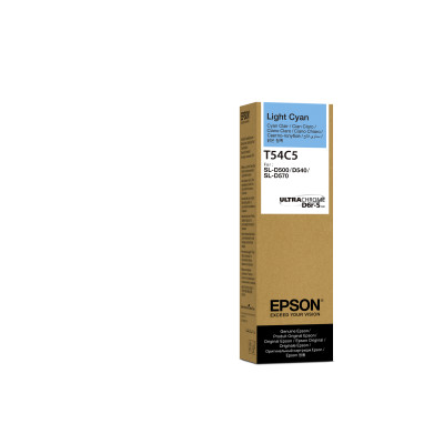 Epson T54C5 (C13T54C520), originální inkoust, světle azurový, 70 ml