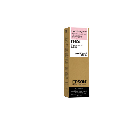 Epson T54C6 (C13T54C620), originální inkoust, světle purpurový, 70 ml