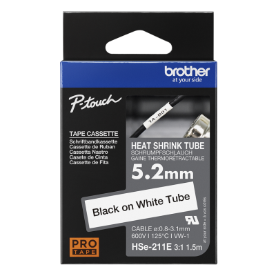 Brother HSE-211E, originální páska