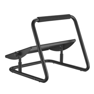Powerton ERGO FLEX podstavec pod nohy, černý