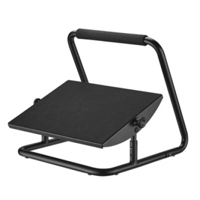 Powerton ERGO FLEX podstavec pod nohy, černý