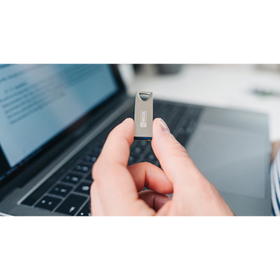 MyMedia My Alu, USB 3.2, 128GB, stříbrný, 69278